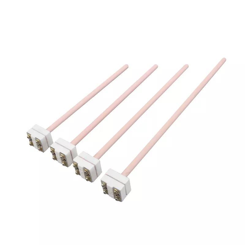Diametrul firului de 0,2–0,4 mm Tip S/B/R Sondă cu senzor de temperatură înaltă pentru cuptor cu termocuplu platină-rodiu pentru metale topite