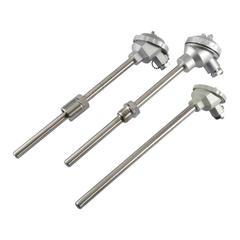 Termocuplu izolat, impermeabil, rezistent la uzură Material din oțel inoxidabil 1800°C Termocuplu de tip K PT100 Termocuplu de sondă de tip RTD