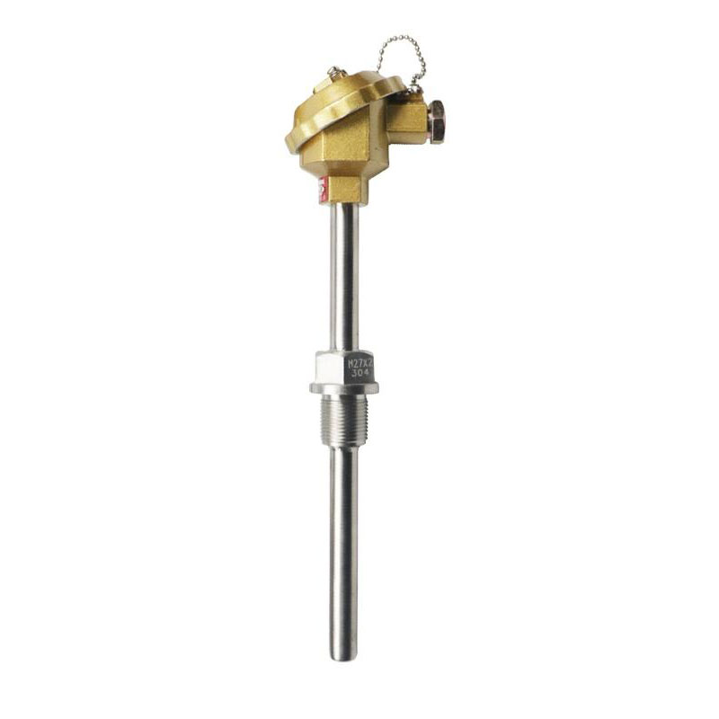 Termocuplu izolat, impermeabil, rezistent la uzură Material din oțel inoxidabil 1800°C Termocuplu de tip K PT100 Termocuplu de sondă de tip RTD