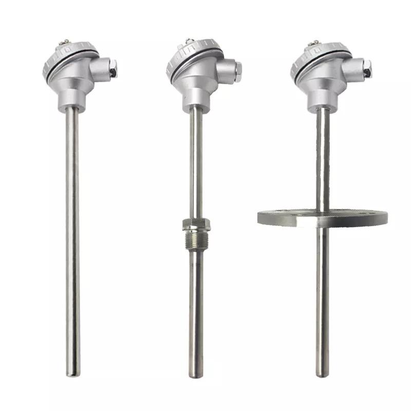 Senzor pentru cuptor industrial de înaltă temperatură Sondă din oțel inoxidabil 1200°C Senzor termocuplu tip K