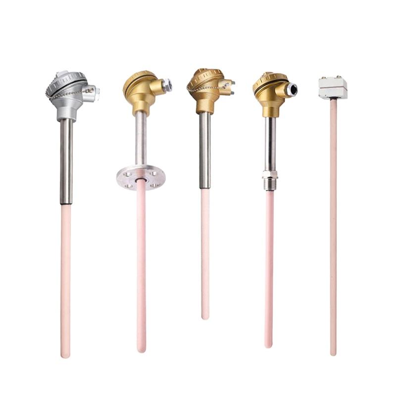 Diametrul firului de 0,2–0,4 mm Tip S/B/R Sondă cu senzor de temperatură înaltă pentru cuptor cu termocuplu platină-rodiu pentru metale topite