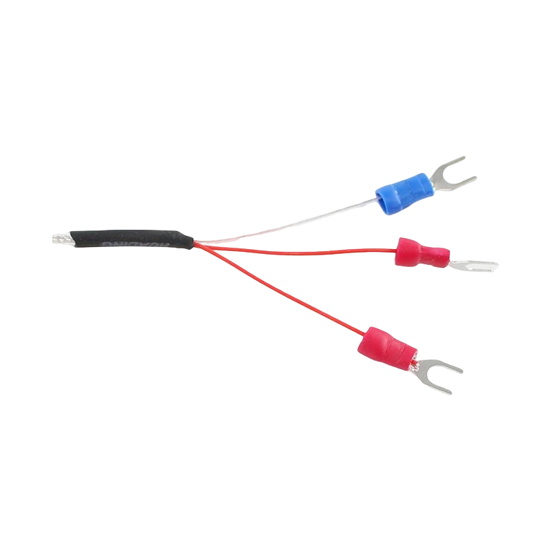 Senzor de temperatură industrial PT100 RTD, termistor din platină cu 3 fire, sondă de termocuplu de 50 mm