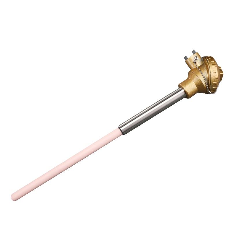 Diametrul firului de 0,2–0,4 mm Tip S/B/R Sondă cu senzor de temperatură înaltă pentru cuptor cu termocuplu platină-rodiu pentru metale topite