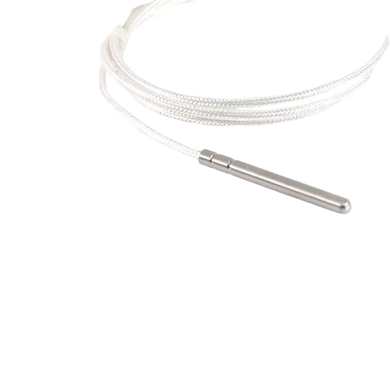 Senzor de temperatură industrial PT100 RTD, termistor din platină cu 3 fire, sondă de termocuplu de 50 mm