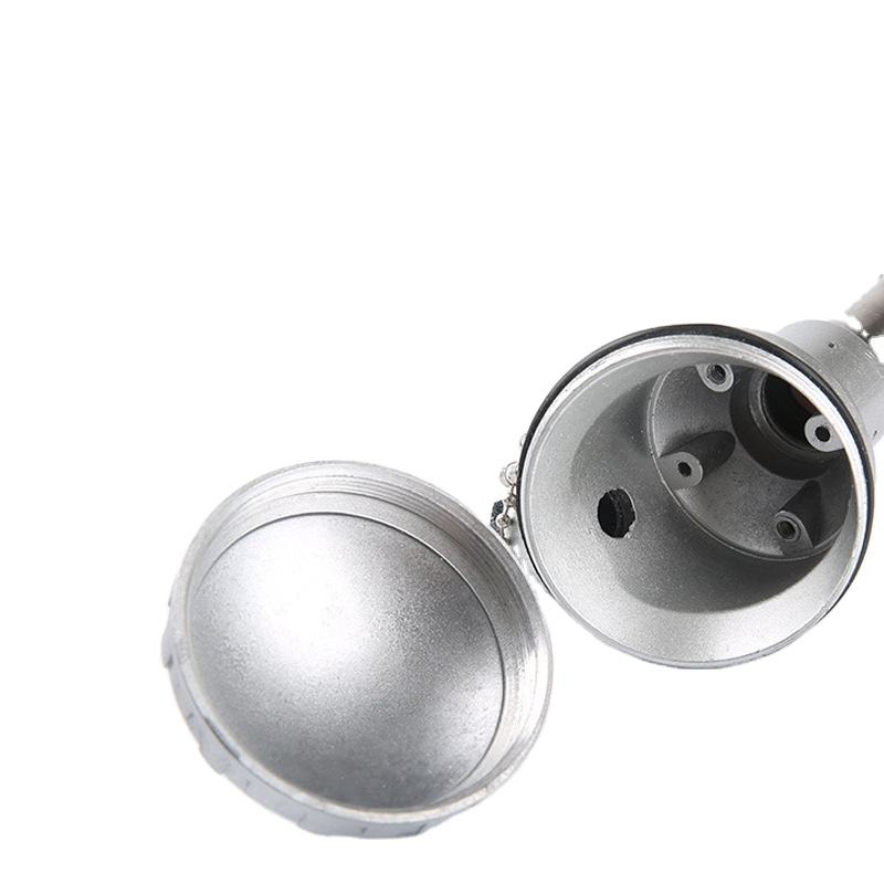 Insulated, waterproof, wear-resistant thermocouple stainless steel material 1800°C K-type thermocouple PT100 RTD-type probe thermocouple