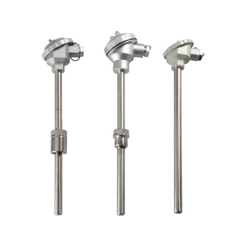 Insulated, waterproof, wear-resistant thermocouple stainless steel material 1800°C K-type thermocouple PT100 RTD-type probe thermocouple