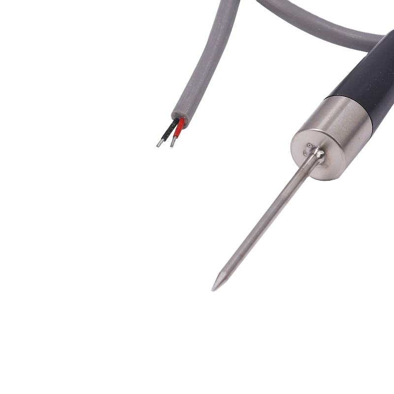 Sondă cu diametrul de 3 mm Senzor de temperatură RTD cu 3 fire Pt100 Termocuplu manual de tip K de 1 metru Sondă cu ac din oțel inoxidabil