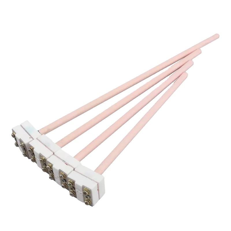 Termocuplu ceramic BRS platină-rodiu industrial la temperatură înaltă 1800°C